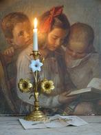 Franse kandelaar, Antiek en Kunst, Antiek | Woonaccessoires, Ophalen of Verzenden