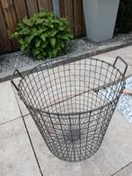 Metalen Mand - Vintage Stijl, Overige materialen, Gebruikt, Mand, Rond