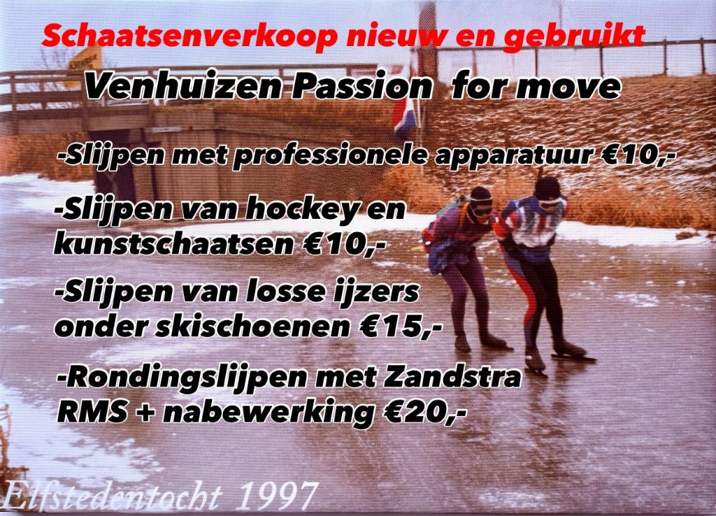 Schaatsen-slijpen regio Appingedam, tevens in en verkoop, Sport en Fitness, Schaatsen, Ophalen, Nieuw, Overige typen, Overige merken