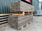 Hardhouten Vlonder Planken Vlonderplanken 33m2, Tuin en Terras, Ophalen, Gebruikt, Hout