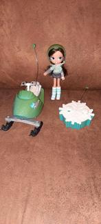Bratz sneeuwscooter met pop snowmobile, Ophalen of Verzenden, Gebruikt, Overige typen