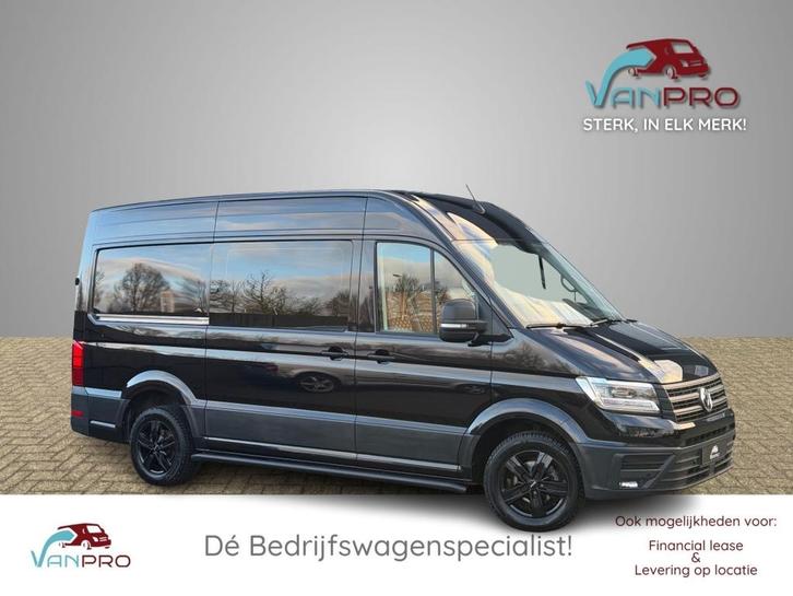 Volkswagen CRAFTER 35 2.0 TDI 177PK Automaat L3H3 7 Dubbel C, Auto's, Bestelauto's, Bedrijf, ABS, Airbags, Airconditioning, Android Auto