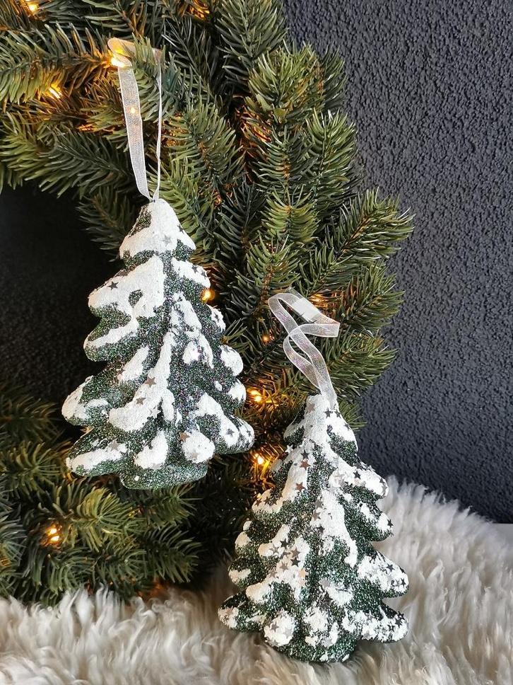 Kerstboom hanger, kerstbal, ornament 'Kerstboom', Diversen, Kerst, Nieuw, Ophalen of Verzenden