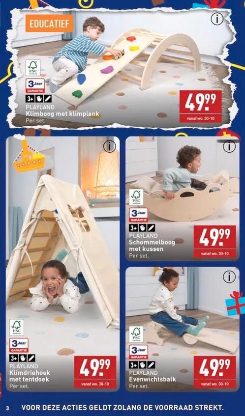 Klimtoestellen nieuw in doos, Kinderen en Baby's, Speelgoed | Houten speelgoed, Nieuw, Overige typen, Ophalen of Verzenden