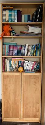 IKEA Billy Boekenkast met deurtjes en bovendeel, Huis en Inrichting, Kasten | Boekenkasten, Ophalen, Gebruikt, 200 cm of meer