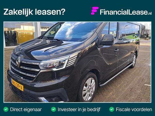 Renault Trafic 2.0 dCi 150 EDC AUT T30 L2H1 GB Luxe | Leder, Auto's, Bestelauto's, Bedrijf, Lease, Financial lease, ABS, Achteruitrijcamera