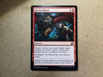 1x Go for Blood [122/274] (Near Mint) beschikbaar voor biedingen