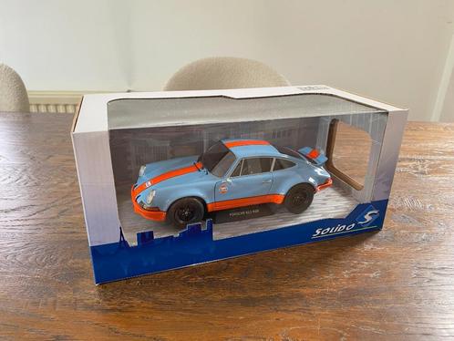 1:18 Porsche 911 RSR Gulf Solido, Hobby en Vrije tijd, Modelauto's | 1:18, Nieuw, Auto, Solido, Ophalen