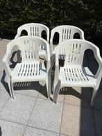 4 stuks tuinstoelen € 6,— voor de 4, Ophalen, Gebruikt