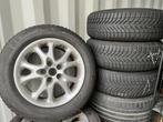 Michelin Alpin winterbanden 7mm 15 inch LM Alfa/Fiat/5x98, Ophalen, Gebruikt, 15 inch, Banden en Velgen