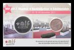MIF 2017 coincard - 1 eurocent plus penning, Postzegels en Munten, Munten | Nederland, Ophalen of Verzenden, 1 cent, Losse munt