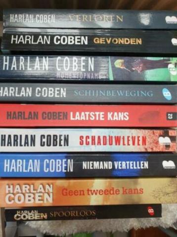  Boeken van Harlan Coben los te koop, zie omschrijving beschikbaar voor biedingen