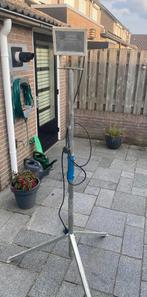 Bouwlamp met statief, Doe-het-zelf en Verbouw, Bouwverlichting, Ophalen, Gebruikt, 200 tot 500 watt, Met statief