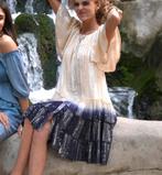 GOLD AND SILVER jurk tie dye met pailletjes mt TU, -, Verzenden, Parijs, Nieuw