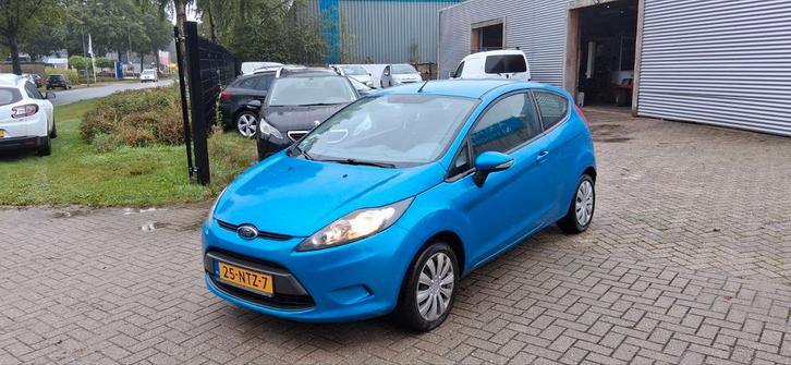 Ford Fiësta 1.25 44KW 3DR 2010 Blauw, Auto's, Ford, Bedrijf, Te koop, Fiësta, ABS, Airbags, Airconditioning, Bluetooth, Boordcomputer