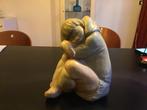 Lladro eskimo slapende Inuit jongen, Ophalen of Verzenden, Gebruikt, Mens