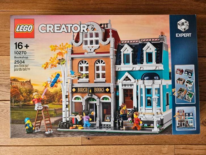 LEGO Creator Expert 10270 Boekenwinkel, Kinderen en Baby's, Speelgoed | Duplo en Lego, Nieuw, Lego, Complete set, Ophalen of Verzenden