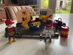 Playmobil Karting Garage, Ophalen of Verzenden, Zo goed als nieuw, Complete set