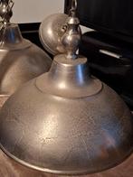 Industriële ruw Nikkel Lampen, Gebruikt, 50 tot 75 cm, Ophalen of Verzenden, Metaal