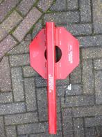 Wielslot voor auto of caravan met 3 sleutels en inbus, Ophalen, Zo goed als nieuw