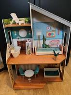 Groot poppenhuis met meubels, Ophalen, Gebruikt, Poppenhuis