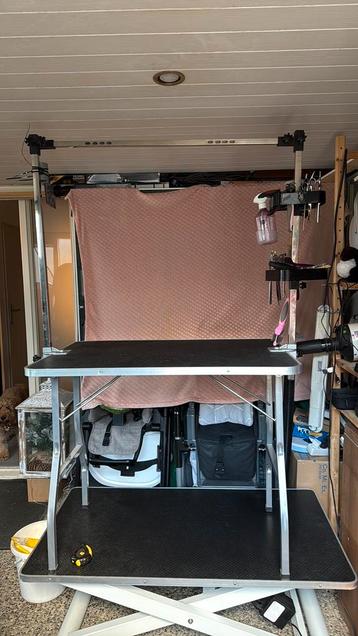 Trimtafel incl. Dubbele arm met lusgaten beschikbaar voor biedingen