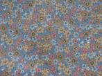 Katoenen lapje pastel bloemetjes 140 x 150 cm, 30 tot 200 cm, Gebruikt, 120 cm of meer, Katoen