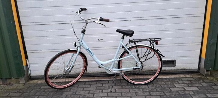 Zeer nette Gazelle Bloom damesfiets., Fietsen en Brommers, Fietsen | Dames | Damesfietsen, Zo goed als nieuw, Gazelle, Versnellingen