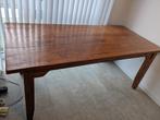Massief houten tafel (200cm x 95cm), Huis en Inrichting, Tafels | Eettafels, Ophalen, Gebruikt, Eikenhout, 200 cm of meer