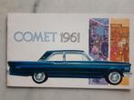 USA Ford Comet broshure 1961 , nieuwstaat, Boeken, Auto's | Folders en Tijdschriften, Ophalen of Verzenden, Zo goed als nieuw