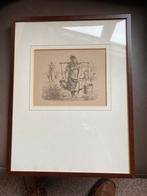 Gravure van J.E. Marcus - 1812, Antiek en Kunst, Kunst | Tekeningen en Foto's, Ophalen of Verzenden