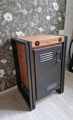 Kastje industrieel acaciahout Ars Manufacti, Ophalen, Minder dan 50 cm, Zo goed als nieuw, Minder dan 100 cm