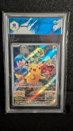Pokemon Pikachu promo graad 10 japans, Ophalen of Verzenden, Nieuw, Losse kaart, Foil