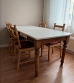 Ikea eettafel, Huis en Inrichting, Tafels | Eettafels, 50 tot 100 cm, Grenenhout, 150 tot 200 cm, Rechthoekig