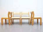 Deense eetkamerstoelen set van 4, Ophalen, Hout, Gebruikt, Overige kleuren