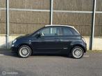 Fiat 500 0.9 TwinAir Pop cabrio NAP/APK/AIRCO, Euro 5, 86 pk, Gebruikt, Zwart