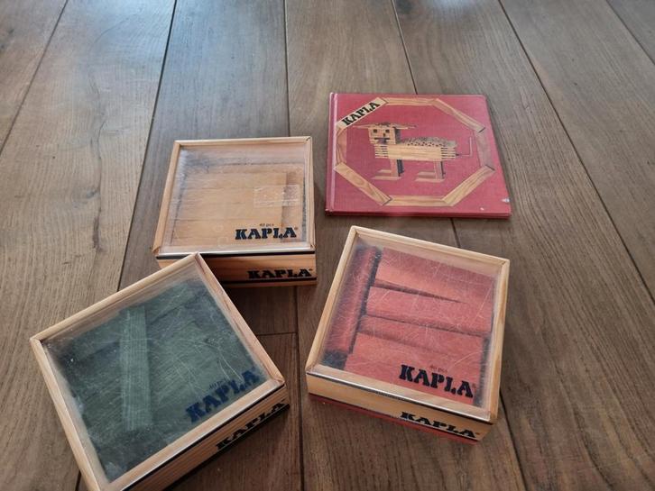 Kapla Set, Kinderen en Baby's, Speelgoed | Bouwstenen, Zo goed als nieuw, Ophalen of Verzenden
