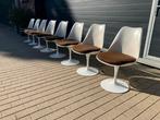 8x originele Knoll Tulip dining chairs Eero Saarinen, Ophalen of Verzenden, Kunststof, Vitra hansen wegner møller cassina cab togo b&b italia artifort
