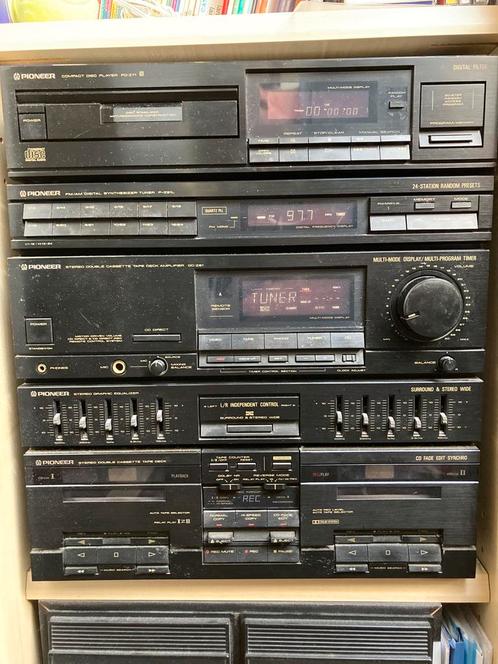Pioneer DC-Z81 Hi-fi set 2x65 watt surround sound cd-speler, Audio, Tv en Foto, Stereo-sets, Gebruikt, Cassettedeck, Cd-speler