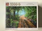 NIEUW puzzel 1000 Into the Woods SEALED Kevin Daniel bospad, Ophalen of Verzenden, 500 t/m 1500 stukjes, Nieuw, Legpuzzel