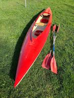 2 persoons nette Tyne kano Kayak tourer open incl peddels, Canadese kano of Open kano, Zo goed als nieuw, Twee personen, Met peddels