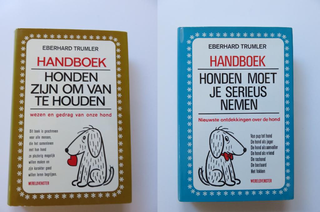 Honden zijn om van te houden/ moet je serieus nemen Handboek, Ophalen of Verzenden, Zo goed als nieuw, Honden