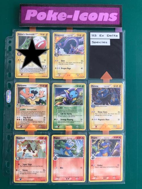 2005 Ex Delta Species (113 set), Hobby en Vrije tijd, Verzamelkaartspellen | Pokémon, Gebruikt, Meerdere kaarten, Ophalen of Verzenden