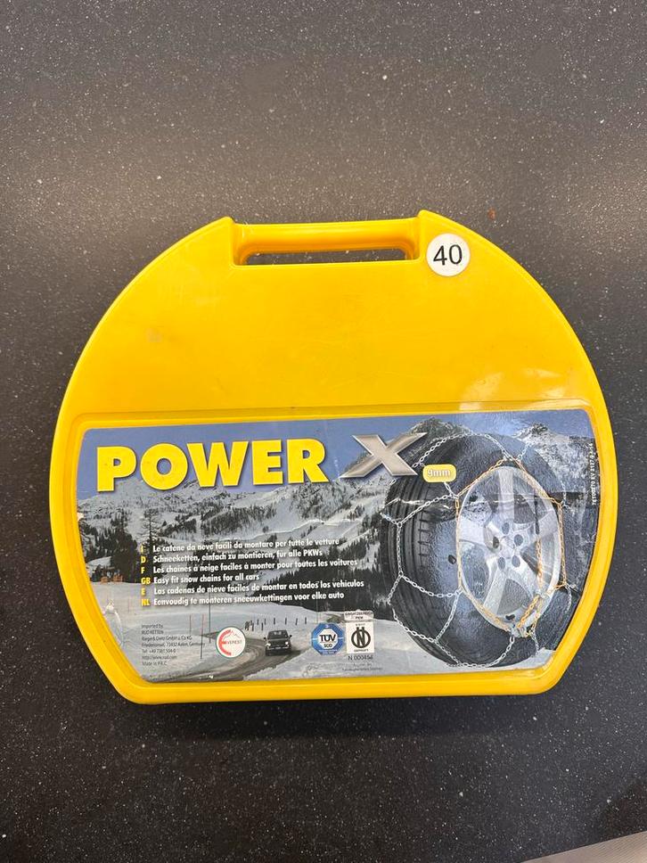 Sneeuwkettingen Citroen C1 / Peugeot 206 / VW Up, Auto diversen, Sneeuwkettingen, Gebruikt, Ophalen