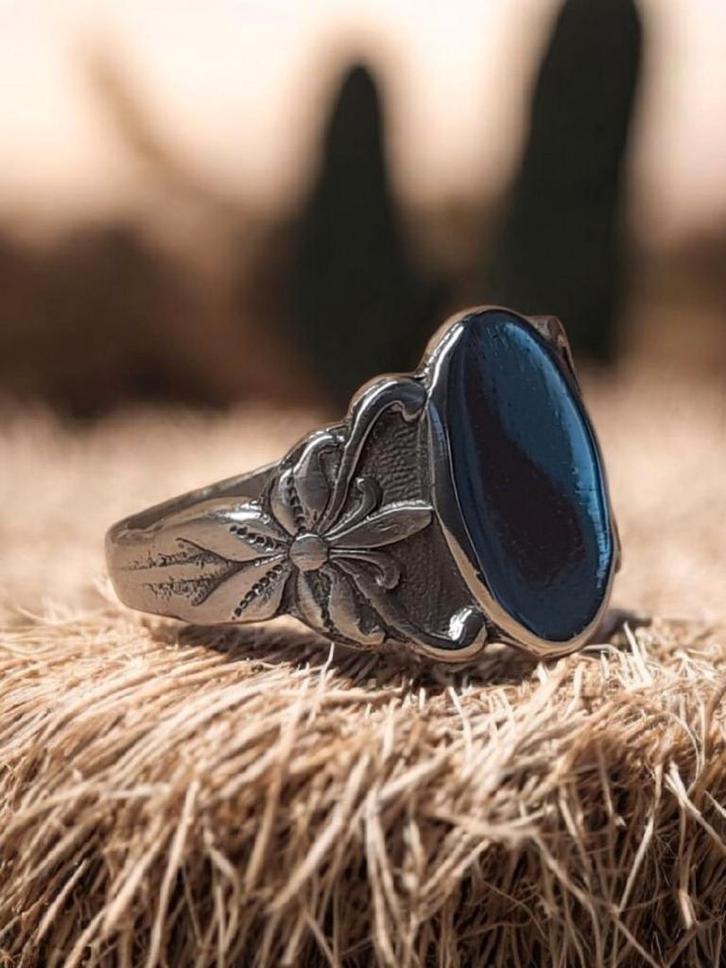 zilver handgemaakte ring, Sieraden, Tassen en Uiterlijk, Ringen, Nieuw, Dame of Heer, Zilver, Zilver, Ophalen of Verzenden