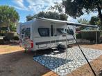Hobby 455 UG La Vita Veneto, Caravans en Kamperen, Schokbreker, Rondzit, Hobby, Dwarsbed