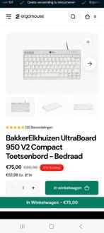 Ergonomisch toetsenbord compact NIEUW, Ophalen of Verzenden, Nieuw, Ergonomisch