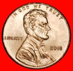Ⰿ SHIELD (2010-2025): USA 1 CENT 2018 LINCOLN 1809-1865 UNC!, Ophalen of Verzenden, Noord-Amerika, Losse munt