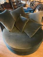Fluwelen rond sofa, Gebruikt, 100 tot 125 cm, Tweepersoons, Ophalen of Verzenden