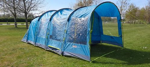 Coleman Aspen 4L Tunneltent + tapijt, Caravans en Kamperen, Tenten, tot en met 4, Zo goed als nieuw, Ophalen